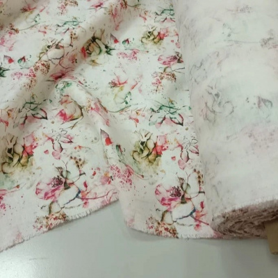 Лен 100%  Бутон  розы,175 г/м2,150 см 
