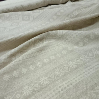 Жаккард Орнамент суровый ширина 290 см